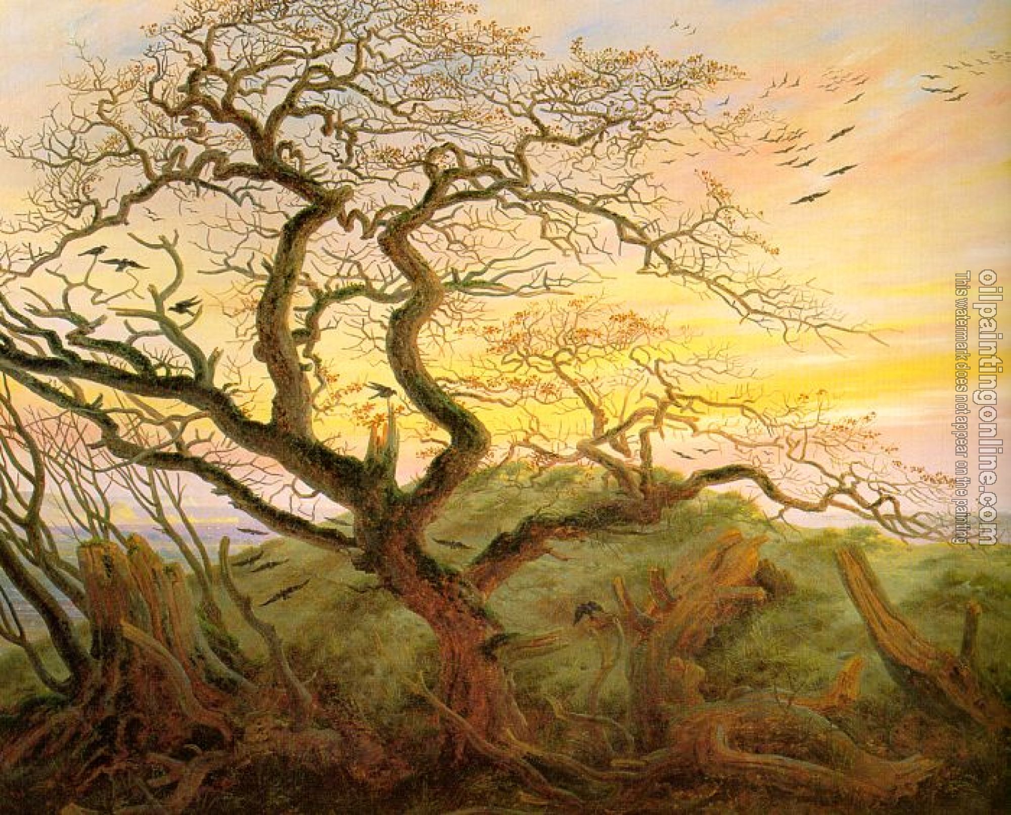 Friedrich, Caspar David - The Tree of Crows